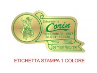Etichette adesive per erboristerie, cosmetica, cosmesi (mm52X29)  (cod.14M )